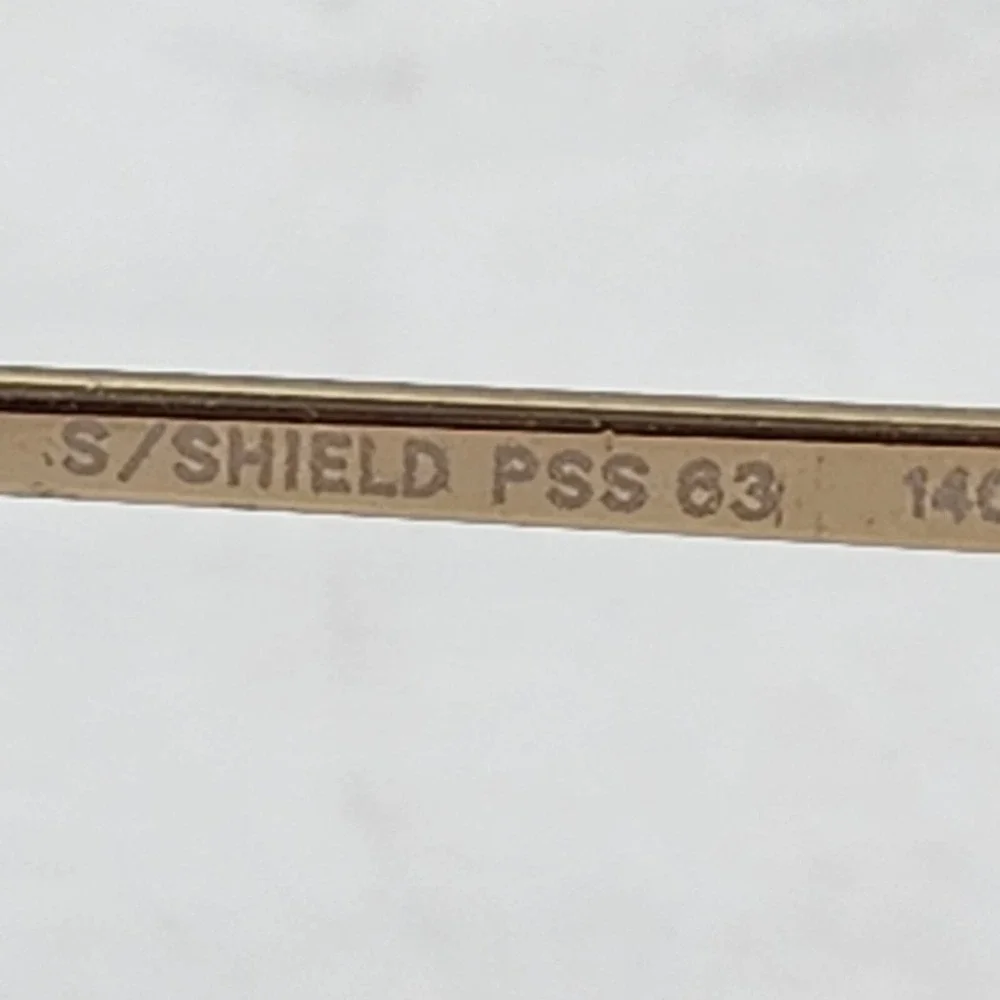 Hudson Optical S/Shield PSS-63 Eye glasses Frames DG-63 Full Rim Gold 48-18-140